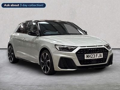 Used Audi A1 Sportback Black Edition 95 HP (69 kW) 2023 Silver Hatchback