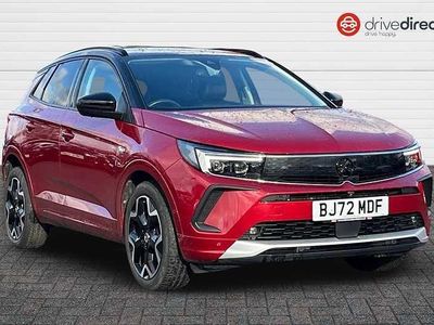 Used Vauxhall Grandland X Ultimate 130 HP (95 kW) 2022 Red SUV