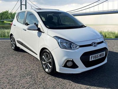 White Used 2016 Hyundai i10 Premium SE Hatchback | £7,490 (Fair price)