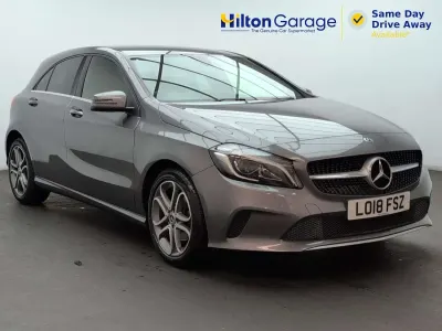 Used Mercedes A180 Sport Edition 122 HP (89 kW) 2018 Grey Hatchback