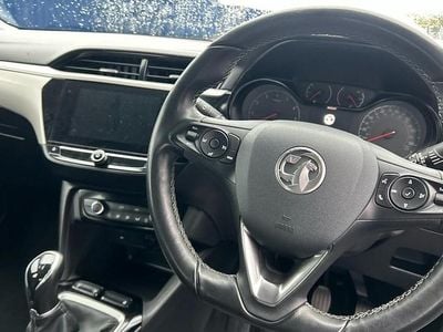 Used Vauxhall Corsa 75 HP (55 kW) 2021 Blue Hatchback