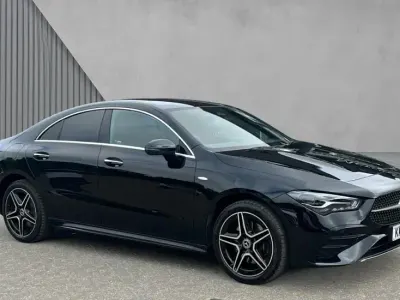 Used Mercedes CLA250 Executive 218 HP (160 kW) 2025 Cosmos black metallic Coupe