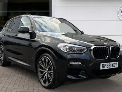 Used BMW X3 M Sport 187 HP (137 kW) 2018 Black SUV