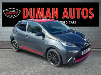Used Toyota Aygo x-press 69 HP (50 kW) 2017 Grey Hatchback