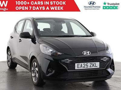 Black Used 2025 Hyundai i10 Advanced Hatchback | £15,399 (Fair price)