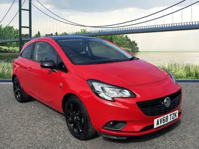 Used Vauxhall Corsa 75 HP (55 kW) 2019 Red Hatchback