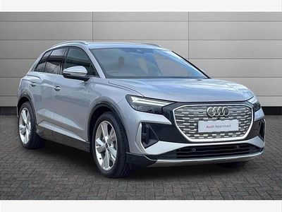 New Audi Q4 e-tron S-Line 210 kW (286 HP) 2026 Silver SUV