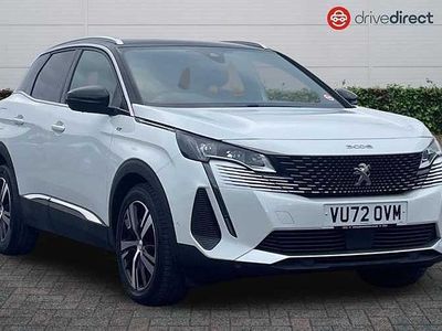 White Used 2022 Peugeot 3008 GTi Estate | £17,841 (Fair price)