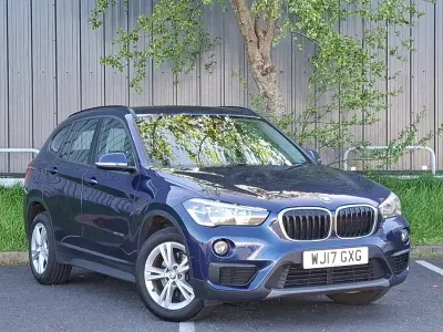 Used BMW X1 Performance 150 HP (110 kW) 2017 Blue SUV