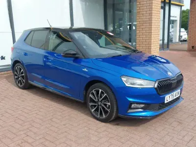 Used Skoda Fabia Monte Carlo 116 HP (85 kW) 2025 Blue Hatchback