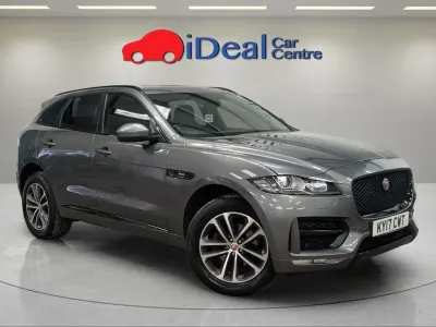 Usado Jaguar F-Pace R-Sport 180 HP (132 kW) 2017 Cinzento SUV