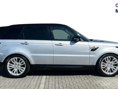 Used Land Rover Range Rover Sport HSE 400 HP (294 kW) 2020 Metallic  indus silver SUV