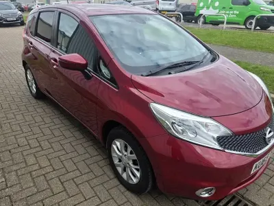 Used Nissan Note Acenta Premium 80 HP (58 kW) 2015 Red Hatchback