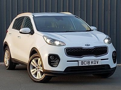 Used Kia Sportage 114 HP (83 kW) 2018 White SUV