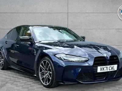 Used BMW M3 Competition Edition 503 HP (369 kW) 2021 Blue Sedan