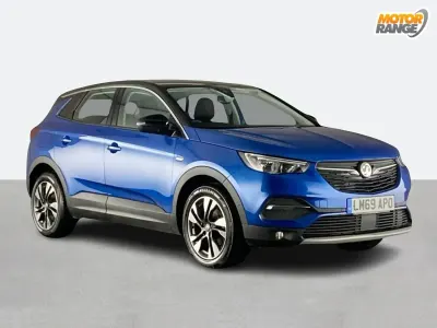 Used Vauxhall Grandland X Sport 130 HP (95 kW) 2019 Blue SUV
