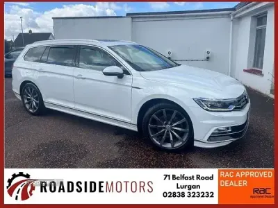 Begagnad VW Passat R-line 150 HK (110 kW) 2018 Vit Kombi