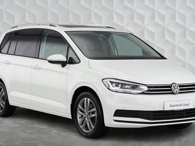 Used VW Touran Match 150 HP (110 kW) 2024 White MPV
