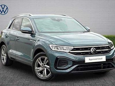 Begagnad VW T-Roc R-line 150 HK (110 kW) 2023 Blå SUV