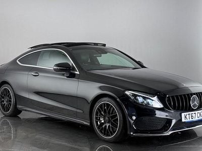 Black Used 2017 Mercedes C250 AMG Line Premium Plus Coupe | £15,700 (Fair price)