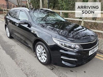 Black Used 2018 Kia Optima Estate | £7,540 (Good price)