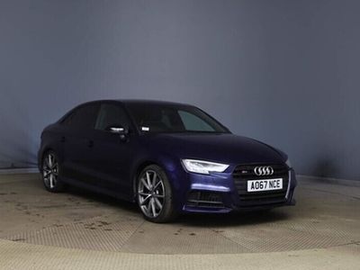 used Audi A3 Saloon (2017/67)S3 Black Edition 2.0 TFSI 310PS Quattro S Tronic auto 4d