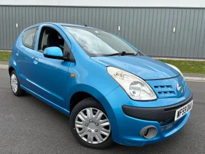 Używany Nissan Pixo N-TEC 68 KM (50 kW) 2009 Niebieski Hatchback