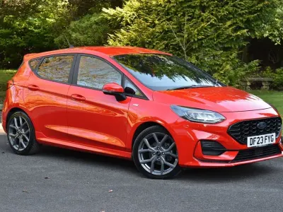Used Ford Fiesta ST-Line 100 HP (73 kW) 2023 Red Hatchback