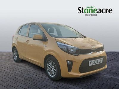 Used Kia Picanto 66 HP (48 kW) 2023 Yellow Hatchback