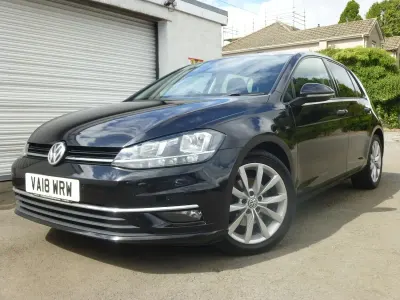 Used VW Golf VII GT 115 HP (84 kW) 2018 Black Hatchback
