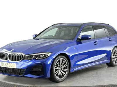 Used BMW 320 M Sport 184 HP (135 kW) 2022 Blue Estate