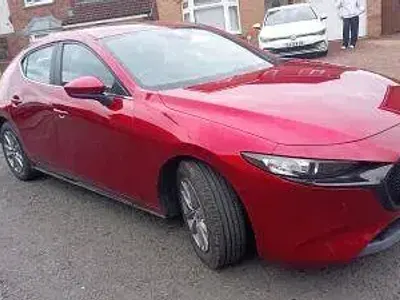 Used Mazda 3 2022 Red Hatchback