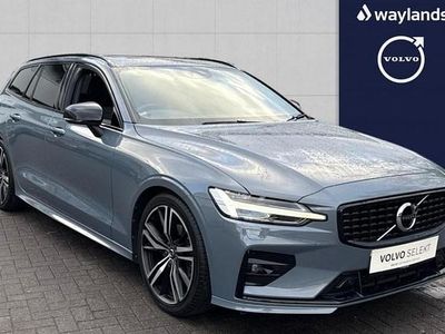 Grey Used 2021 Volvo V60 R-Design Estate | £22,991 (Expensive)