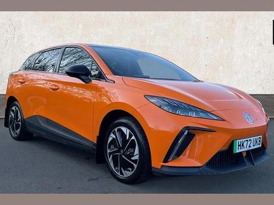 Orange Used 2022 MG MG4 EV Trophy Hatchback | £14,322 (Fair price)