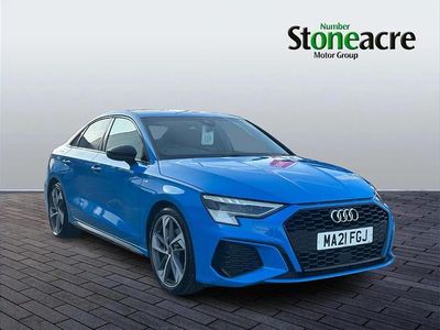 Used Audi A3 Comfort 150 HP (110 kW) 2021 Blue Sedan