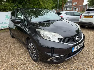 Used Nissan Note S 98 HP (72 kW) 2014 Black Hatchback