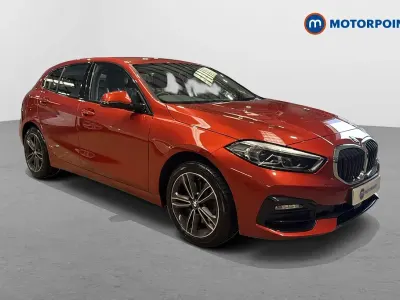 Used BMW 118 Sport Line 136 HP (100 kW) 2023 Orange Hatchback