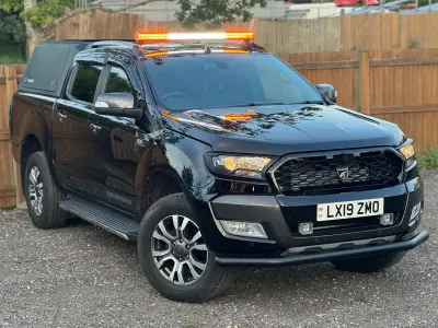 Used Ford Ranger Wildtrack 200 HP (147 kW) 2019 Black Pickup