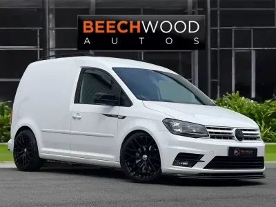 Used VW Caddy Highline 150 HP (110 kW) 2017 White MPV