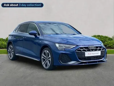 Used Audi A3 e-tron S-Line 200 HP (147 kW) 2026 Blue Hatchback