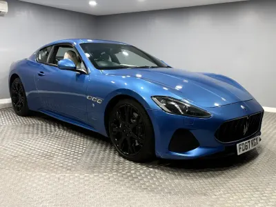 Used Maserati Granturismo 460 HP (338 kW) 2017 Blue Coupe