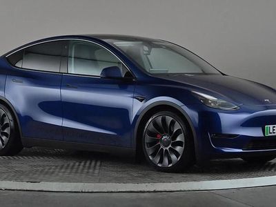 Blue Used 2023 Tesla Model Y Performance SUV | £30,798 (Fair price)