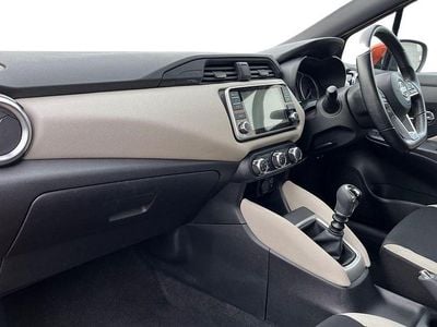 Used Nissan Micra Acenta 2019 Orange Hatchback