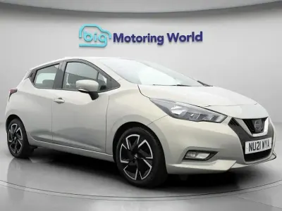 Used Nissan Micra Acenta 92 HP (67 kW) 2021 Silver Hatchback