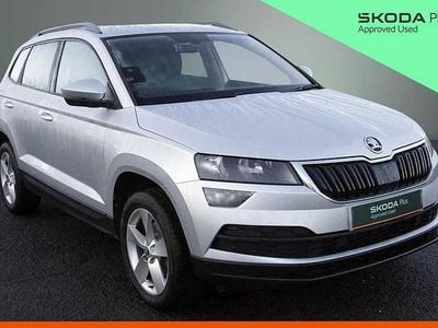 Used Skoda Karoq SE 150 HP (110 kW) 2020 Brilliant silver metallic SUV