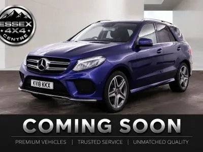 Used Mercedes GLE350 AMG 258 HP (189 kW) 2018 Blue