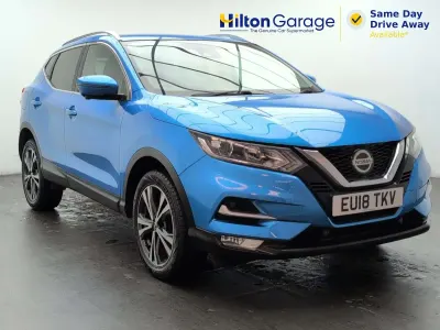 Used Nissan Qashqai N-Connecta 115 HP (84 kW) 2018 Blue SUV