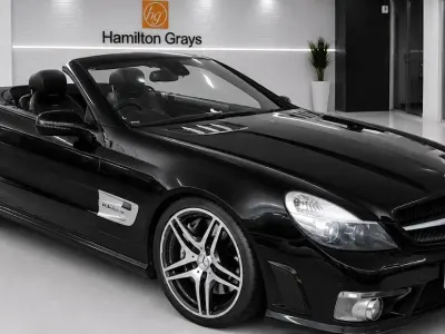 Used Mercedes SL63 AMG AMG 2010 Black Cabriolet