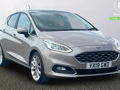 Used Ford Fiesta Vignale 101 HP (74 kW) 2019 Beige Hatchback