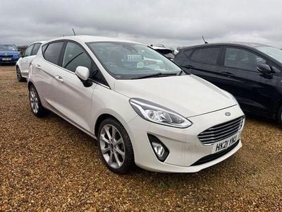 Used Ford Fiesta Titanium X 2021 White Hatchback